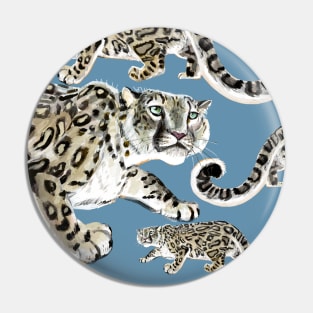 Snow Leopard #2 Pin