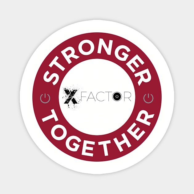 Stronger Together Circle Magnet by X-Factor EDU