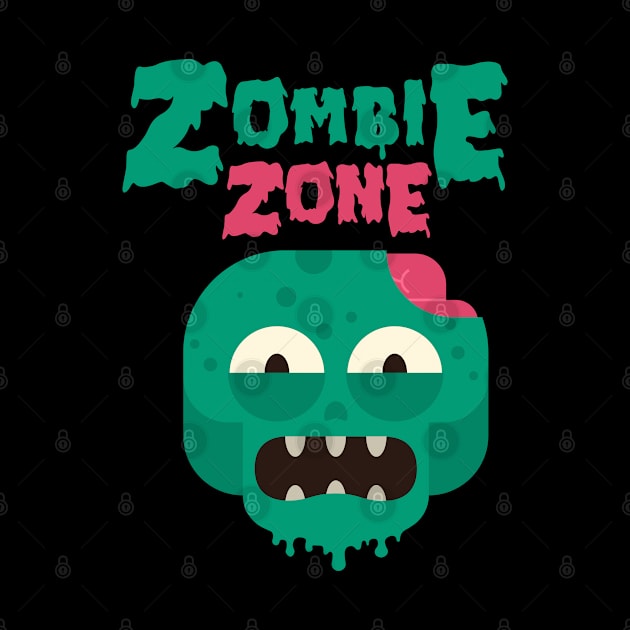Halloween Zombie Zone by JabsCreative