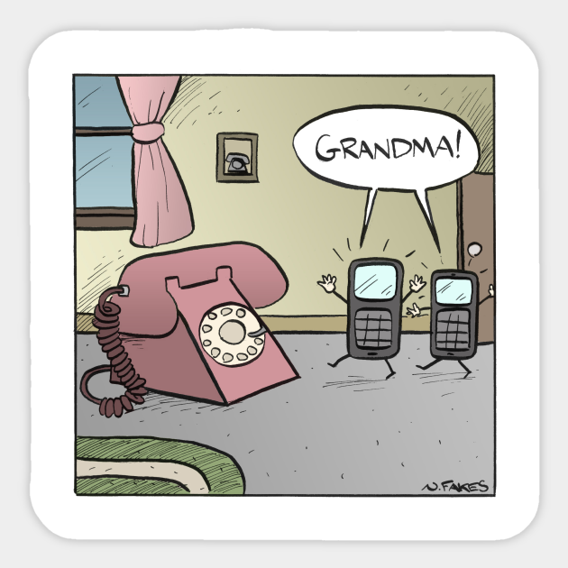 Grandma - Humor - Sticker