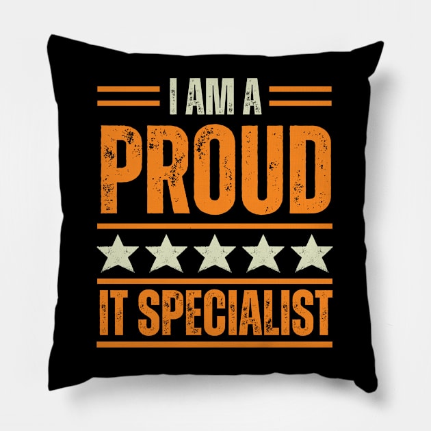 Proud IT specialist Pillow by Artomino