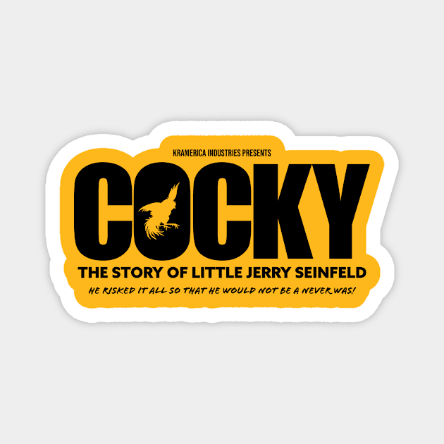 Cocky The Story of Little Jerry Magnet by kramericaindustees