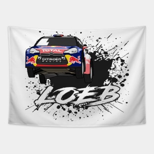 Sebastian Loeb Jump Tapestry