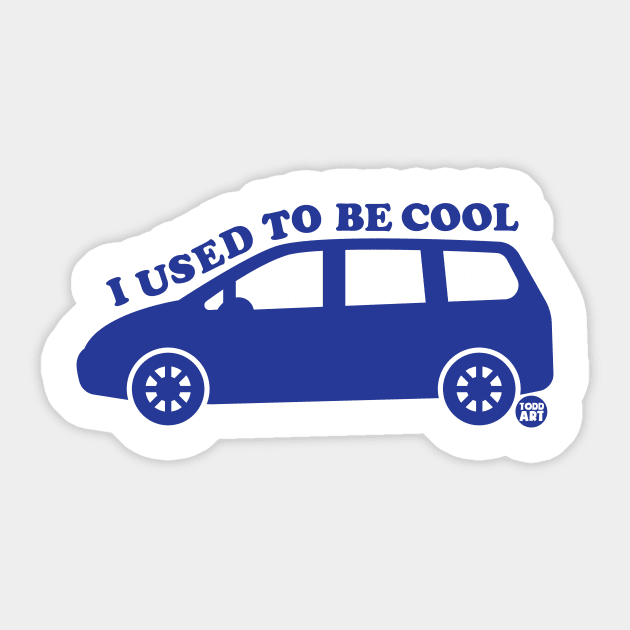 I Used to Be Cool - Sticker