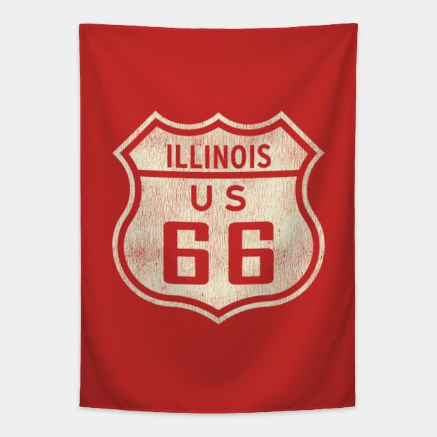 Illinois Tapestry by KevShults