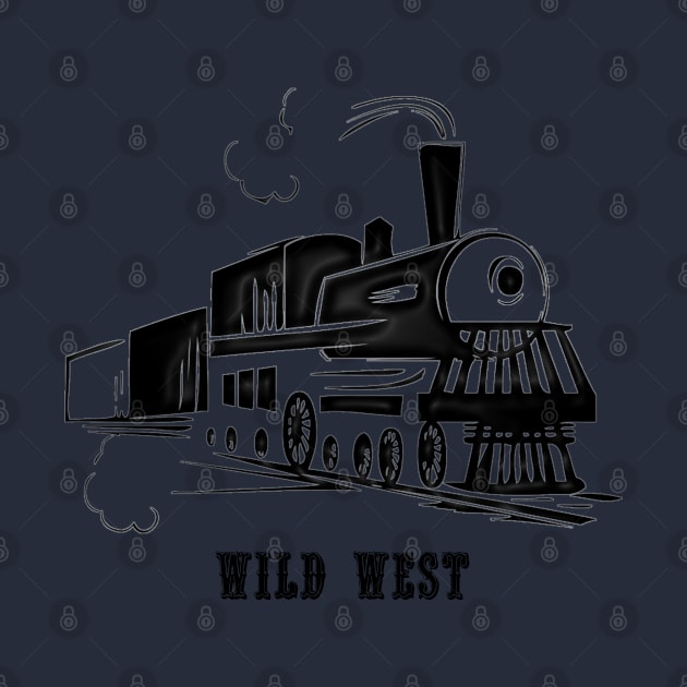 Western Era - Wild West Steam Train by The Black Panther