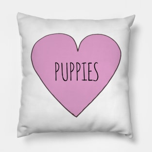 Puppy Love Pillow