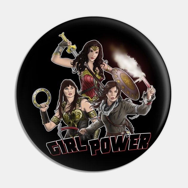 Girl Power Pin by Poison90