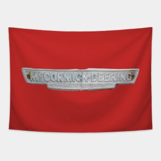 McCormick-Deering Name Plate Tapestry