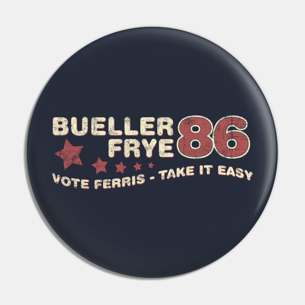 Vote Bueller Pin by robotrobotROBOT