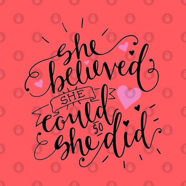 She believed she could, so she did by NotoriousMedia