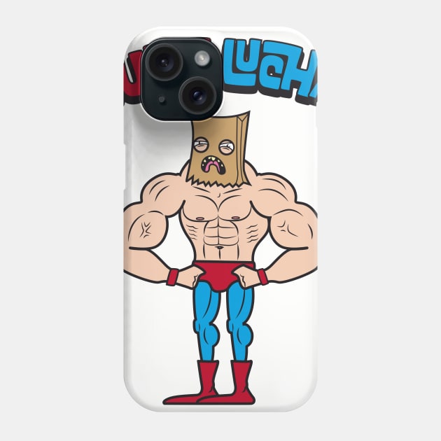 Busta Lucha Phone Case by Up_Design