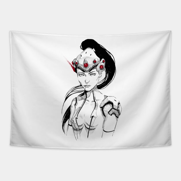 Widowmaker Tapestry by SouthernLich