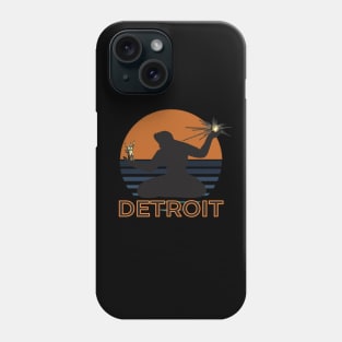 The Spirit of Detroit Phone Case