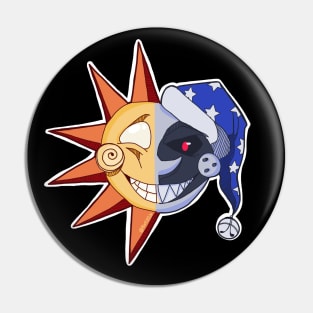 Sun and Moon Pin