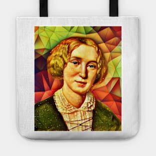 George Eliot Snow Portrait | George Eliot Snow Artwork 9 Tote