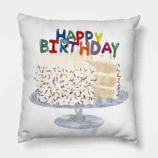 Birthday cake Pillow