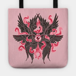 Tentacles and feathers Tote