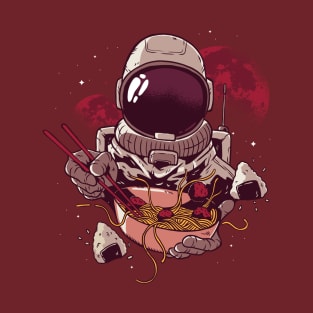 Astronaut Ramen T-shirt T-Shirt