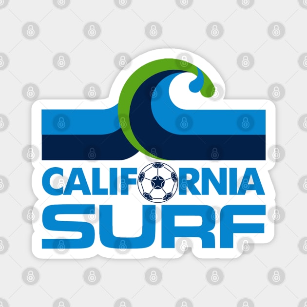 California Surf Magnet by AndysocialIndustries