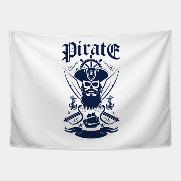pirate Tapestry by Durro