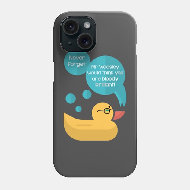 Mr Weasley's Duck Phone Case by SaraSmile416