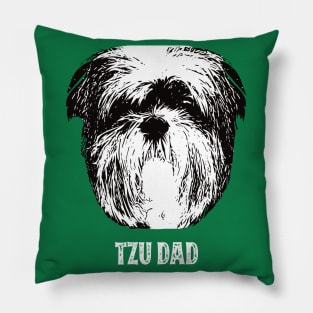 Shih Tzu Dad Pillow