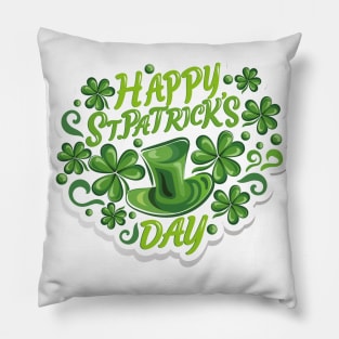 fresh shamrock st patricks day Pillow