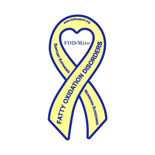 FOD/Mito FOD Awareness Ribbon by FOD Family Support Group