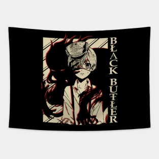 Black butler tapestry store