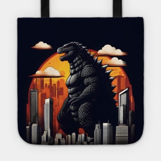 Cryptic Colossus Godzilla Tote