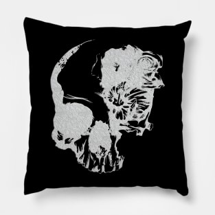 Floral Skull V1 Pillow