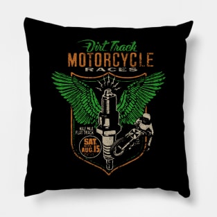 DIRT TRACK RACING Pillow