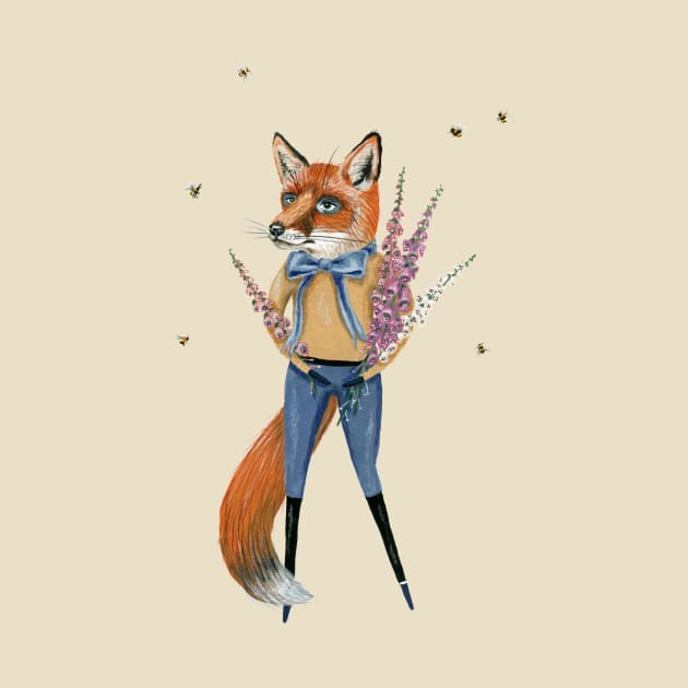 Clarence the fox by KayleighRadcliffe