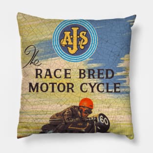 AJS Motorcycles 1960 Pillow