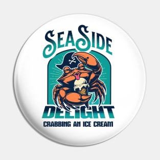 Captain crab Pin