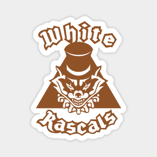 White Rascals Magnet