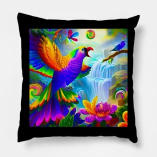 Beautiful Bird . Pillow