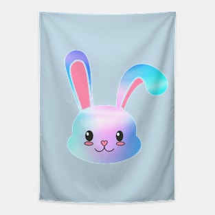 Neon Easter Bunny Tapestry