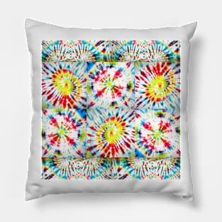 Tie Dye Collage 1 Pillow