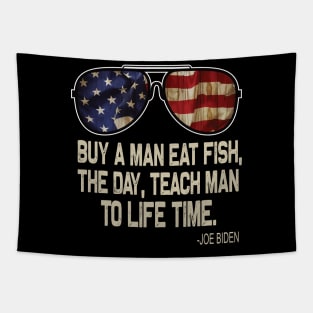 Buy A Man Eat Fish THe Day Teach Man To A Life Time Tapestry