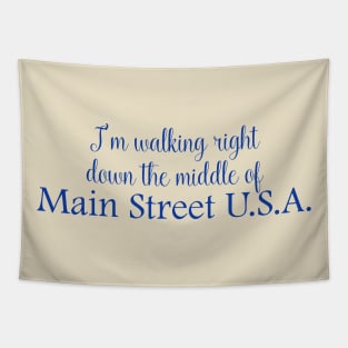 Main Street USA Tapestry