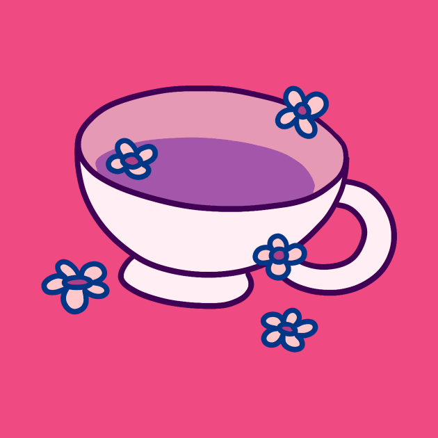 Purple Flower Tea by saradaboru