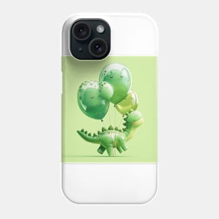 Dinosaur Balloons I Phone Case