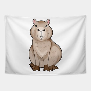 Kawaii Capybara Tapestry