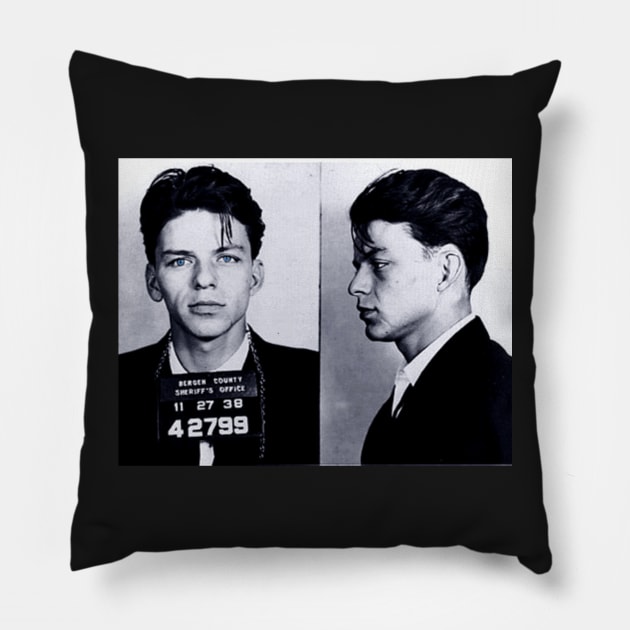 Frank Sinatra Pillow by kearlgallegos