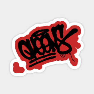 Queens Handstyle Magnet