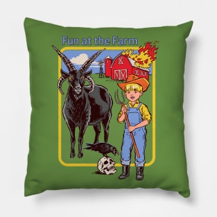 Fun at the Farm Pillow