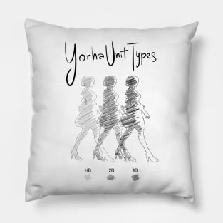 Yorha Unit Types Pillow