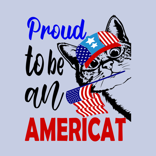 Proud to be an americat...4th of july gift by DODG99